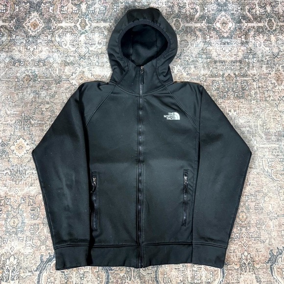 The North Face Other - The North Face Pioneer Peak Hoodie Men S Black Fleece Lined Zip-Up Raglan Sleeve